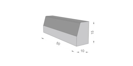 Bordură Teșită F1/2 [2]