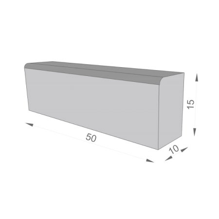 Bordură tip B1 [4]