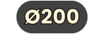 Diametru cos 200