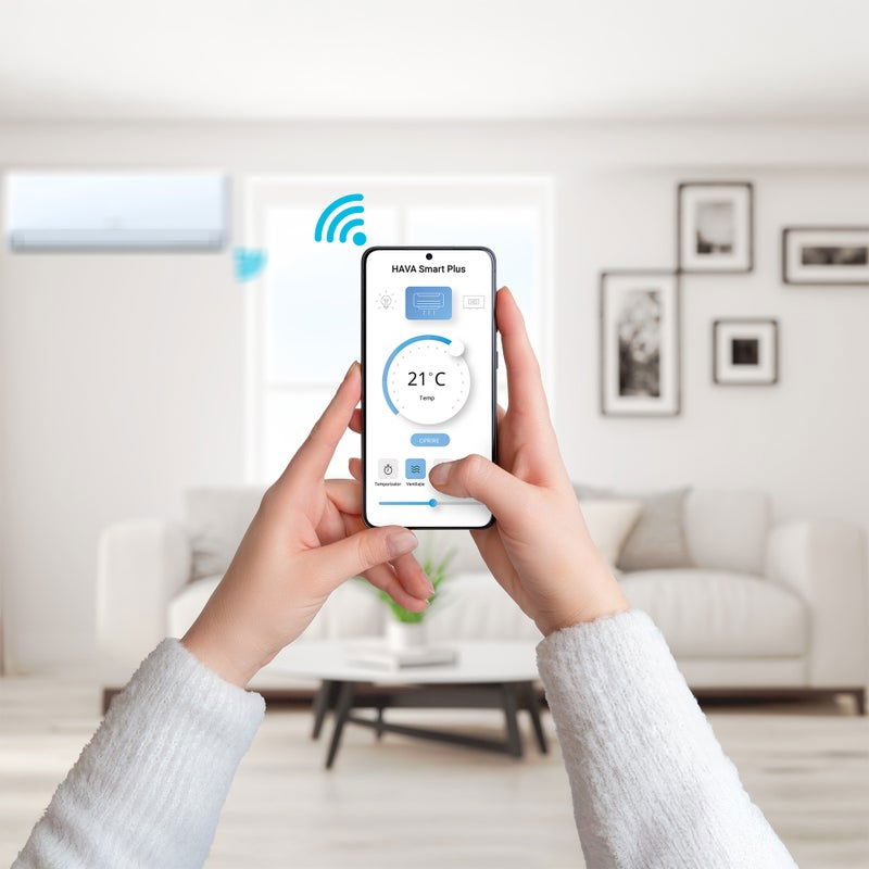 Aer conditionat Hava Smart Plus, Wi-Fi, 12000 BTU, clasa energetica A++, cu kit de instalare inclus [4]