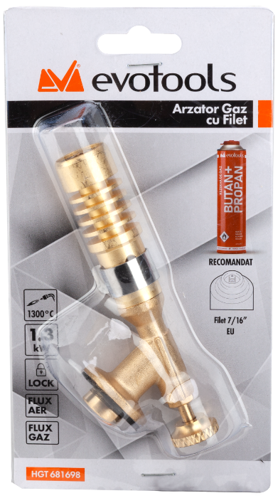 Arzător Gaz cu Filet – EvoTools Standard [2]