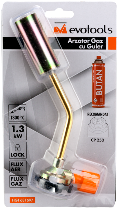 Arzător Gaz cu Guler și Supapă Bayonetă – Eficient și Sigur [2]