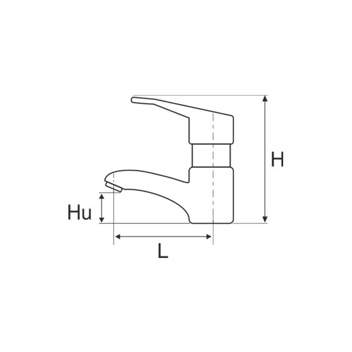 Baterie apă rece EVOSANITARY 25 mm | 3 ANI [3]
