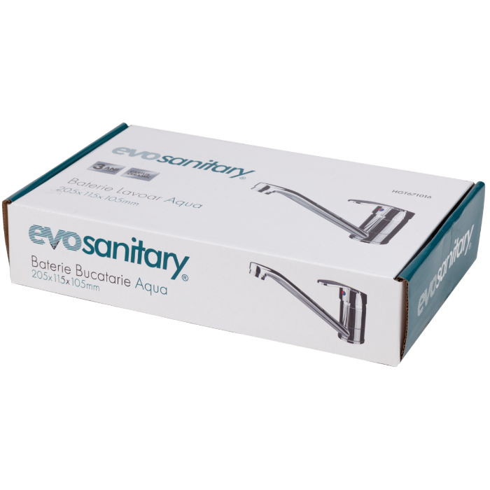 Baterie Bucatarie Aqua / L[mm]: 205; Hlev[mm]: 115; Hu[mm]: 105 [6]