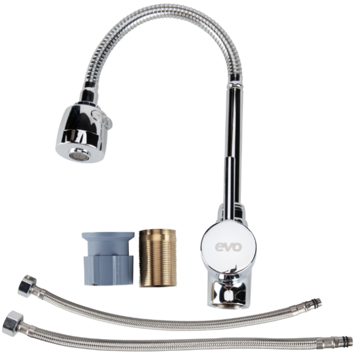 Baterie bucătărie cu pipă flexibilă | 3 ANI [2]