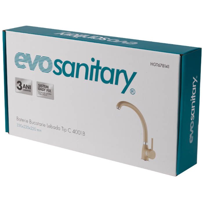 Baterie bucătărie EVOSANITARY 40 mm | 3 ANI [5]