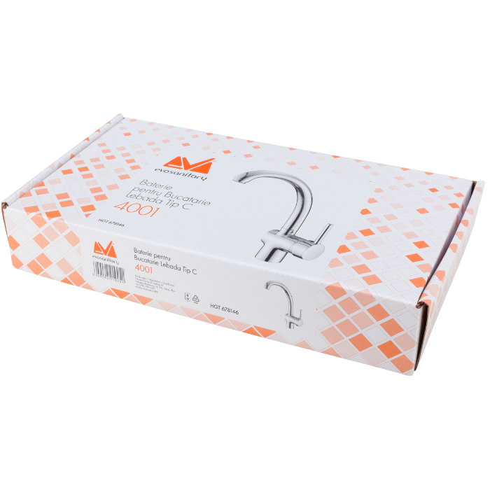 Baterie bucătărie EVOSANITARY 40 mm | 3 ANI [3]