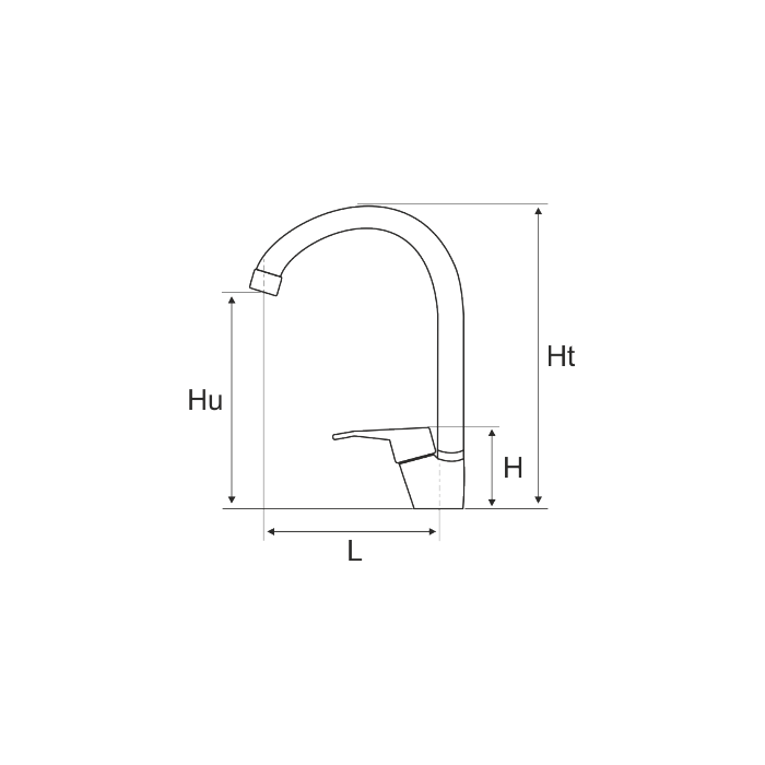 Baterie bucătărie tip lebădă 40 mm | 3 ANI [4]