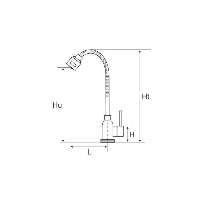 Baterie bucătărie cu pipă flexibilă | 3 ANI [3]