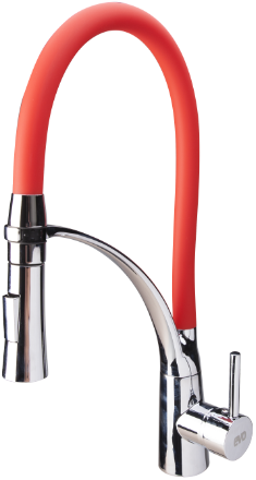 Baterie de bucătărie cu pipă tip lebădă flexibila [1]