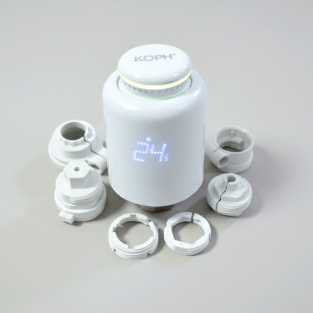 Cap termostatic KOPH pentru radiatoare, M30 x 1.5, adaptabil, Smart Wi-Fi [2]
