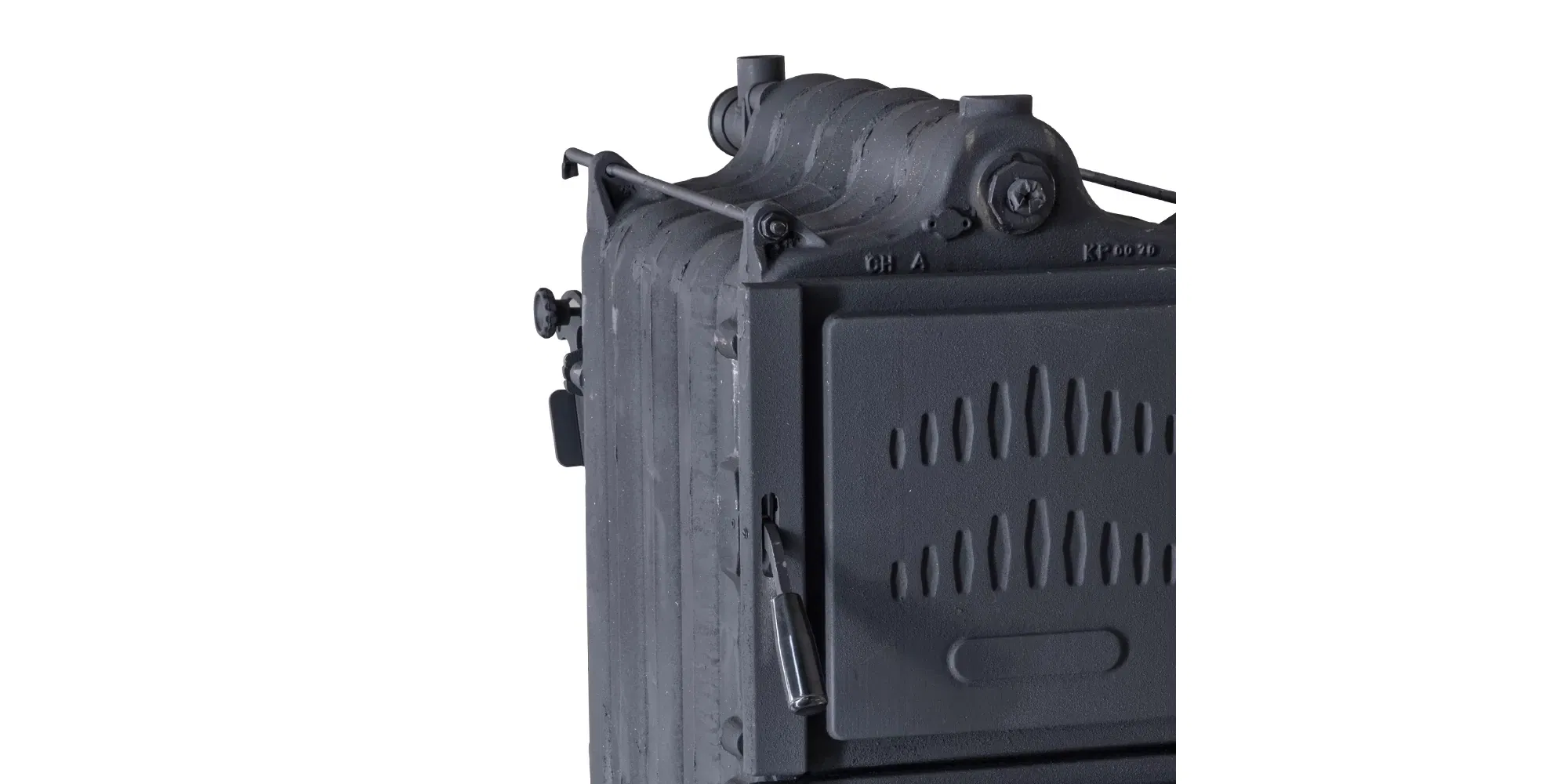 Cazan pe lemne din fontă Hunor LX7, 38 kW, eficiență 80.1% [7]