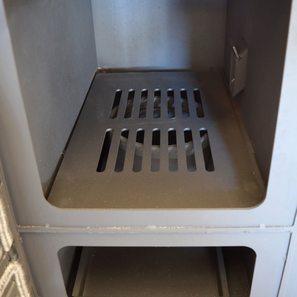 Centrala mixtă lemn/peleti Termax Tera 28 kW – 185 mp, buncar 95 kg, eficiență 92% [5]