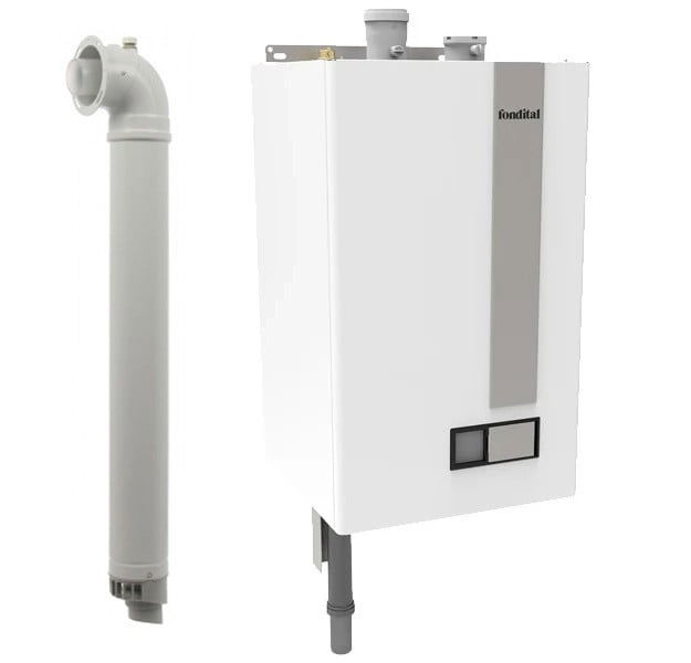 Centrala pe gaz/GPL Fondital Itaca CH KR 45 kW – Condensare, Doar Încălzire, Kit Evacuare Inclus [1]