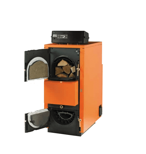 Arca Aspiro 43RI INOX – Centrală pe lemne 41 kW | Garanție 10 ani [4]