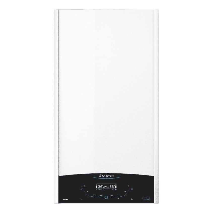 Centrala termică în condensare Ariston Genus One+ 24 kW – Gaz/GPL, XtraTech, Touchscreen, Clasa A, Kit evacuare inclus [1]