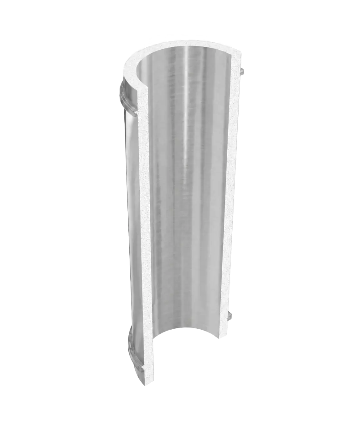 Coș de fum inox dublu perete Ø200 mm 4 m | Kit complet [2]
