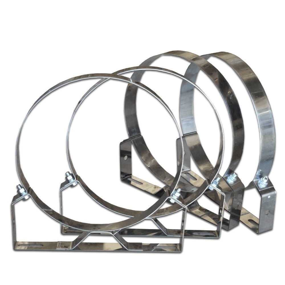 Kit exterior cos fum dublu perete izolat cu vata minerala bazaltica 40 mm, L, Ø200mm [3]