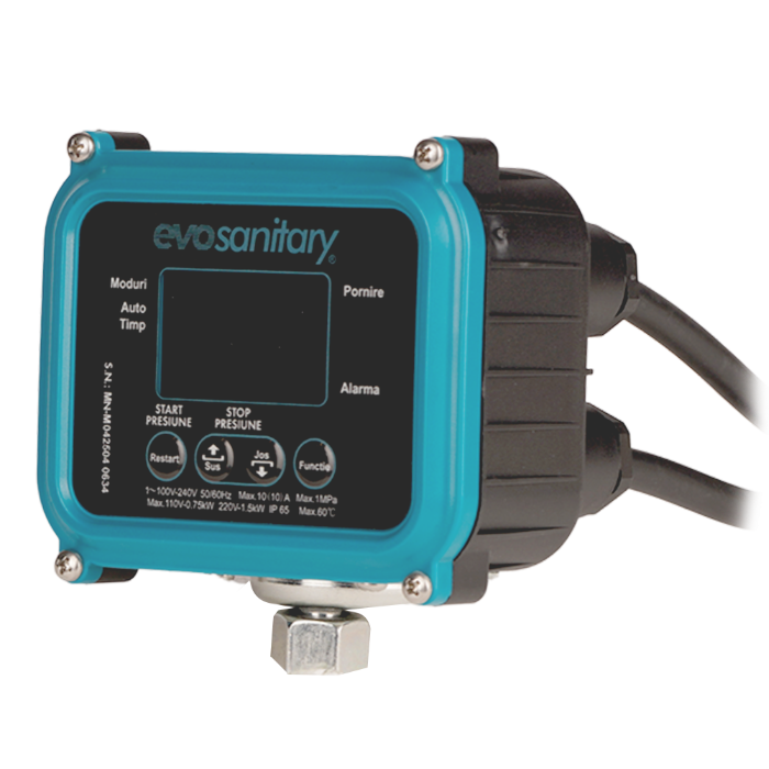 Pachet pompă submersibilă 750 W cu presostat electronic Evosanitary și vas expansiune 50 L [3]