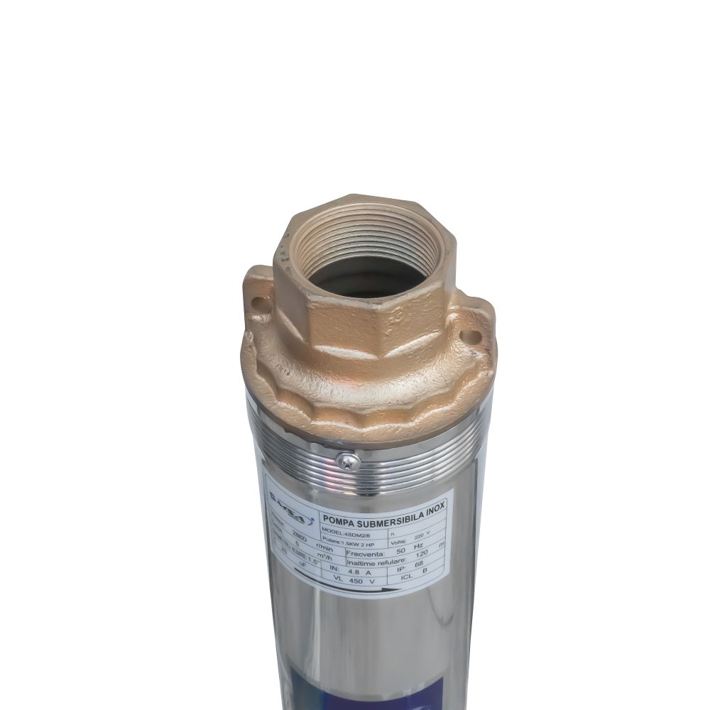 Pachet Pompa Submersibilă 8 Turbine EVOSANITARY + Accesorii Hidrofor | Debit 4000 l/h, 54 m, 750W [3]