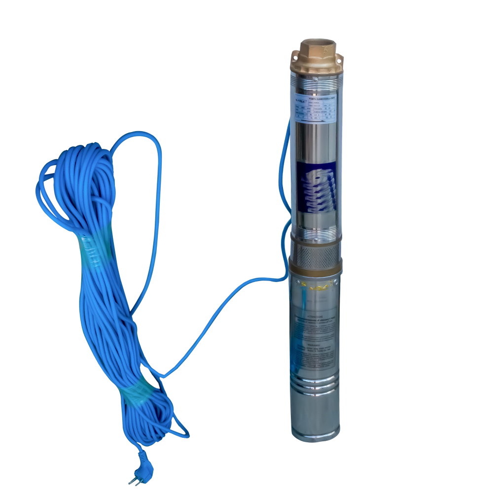 Pachet Pompa Submersibilă 8 Turbine EVOSANITARY + Accesorii Hidrofor | Debit 4000 l/h, 54 m, 750W [2]