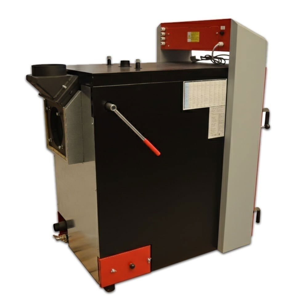 Pachet cazan pe lemne ATTACK DPX 25 kW – gazeificare, randament 91%, manta apă 100L, boiler 100L inclus [6]