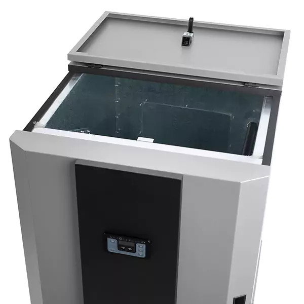 Pachet centrala cu peleti Termax Compact 30 kW, 200 mp, buncar peleti 90 kg, volum apa 70 litri, diametru cos fum ⌀80 mm, vas expansiune si pompa recirculare incluse [6]