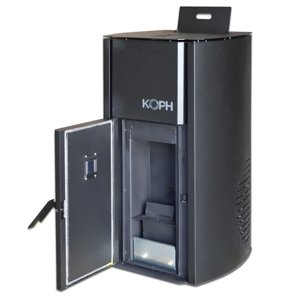 Pachet Centrală pe Peleți KOPH PM 30 kW | Termostat + Coș Fum | 200 mp [8]
