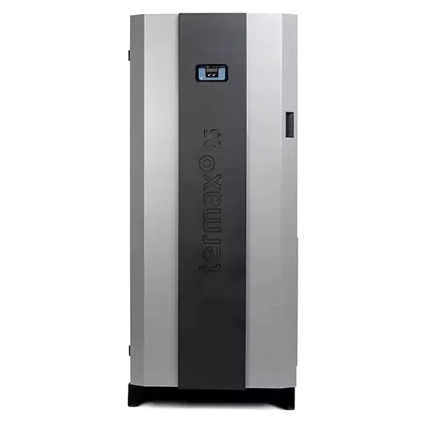 Pachet Centrală pe Peleți Termax Compact 25 kW cu Pompă Recirculare, Buncăr 75 kg, Randament 90,5%, pentru 170 mp [5]