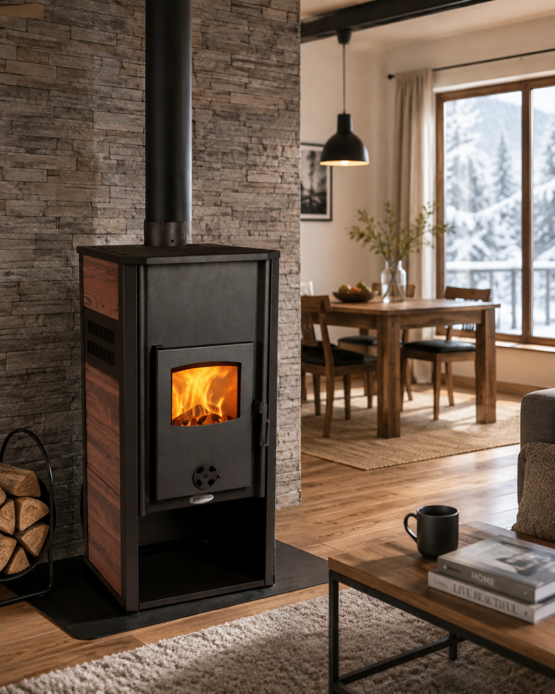 Pachet termosobă pe lemne 21,4 kW + calorifere | Herainstal [3]