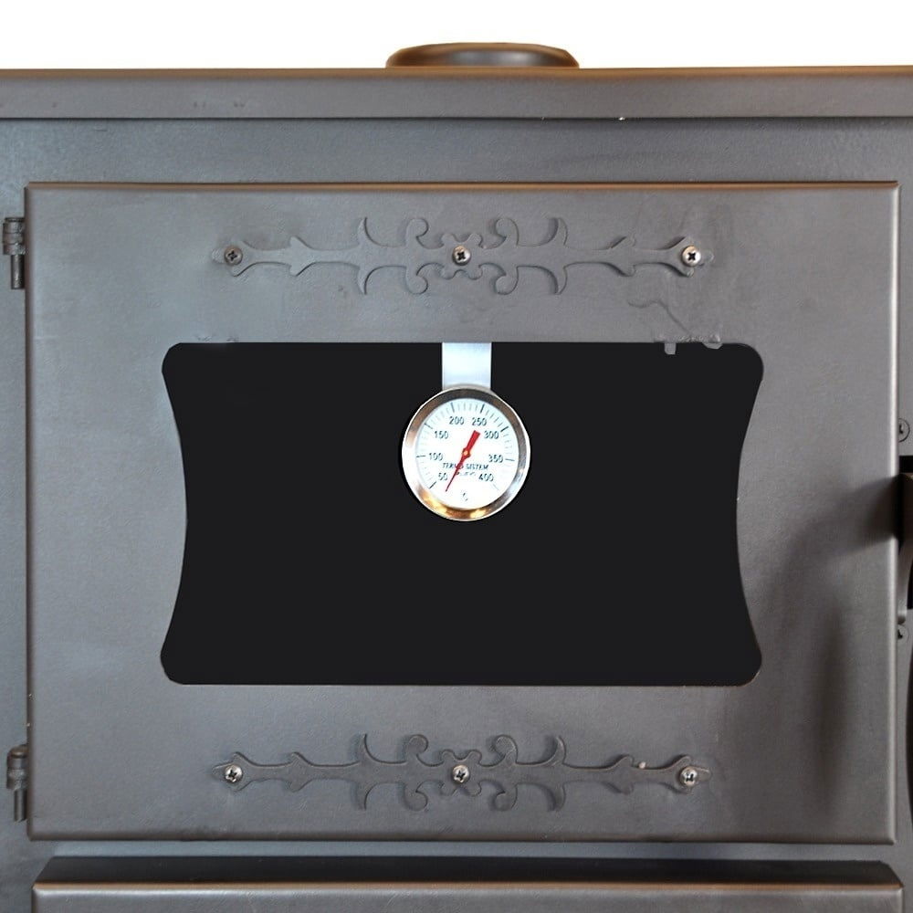 Pachet sobă pe lemne Termax Bucovina 12.2 kW + suport lemne [4]