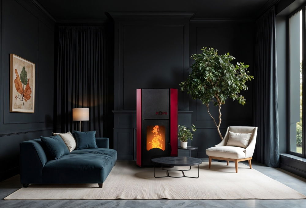 Termosemineu pe Peleți 18 kW KOPH Bordo – Pachet Complet [2]