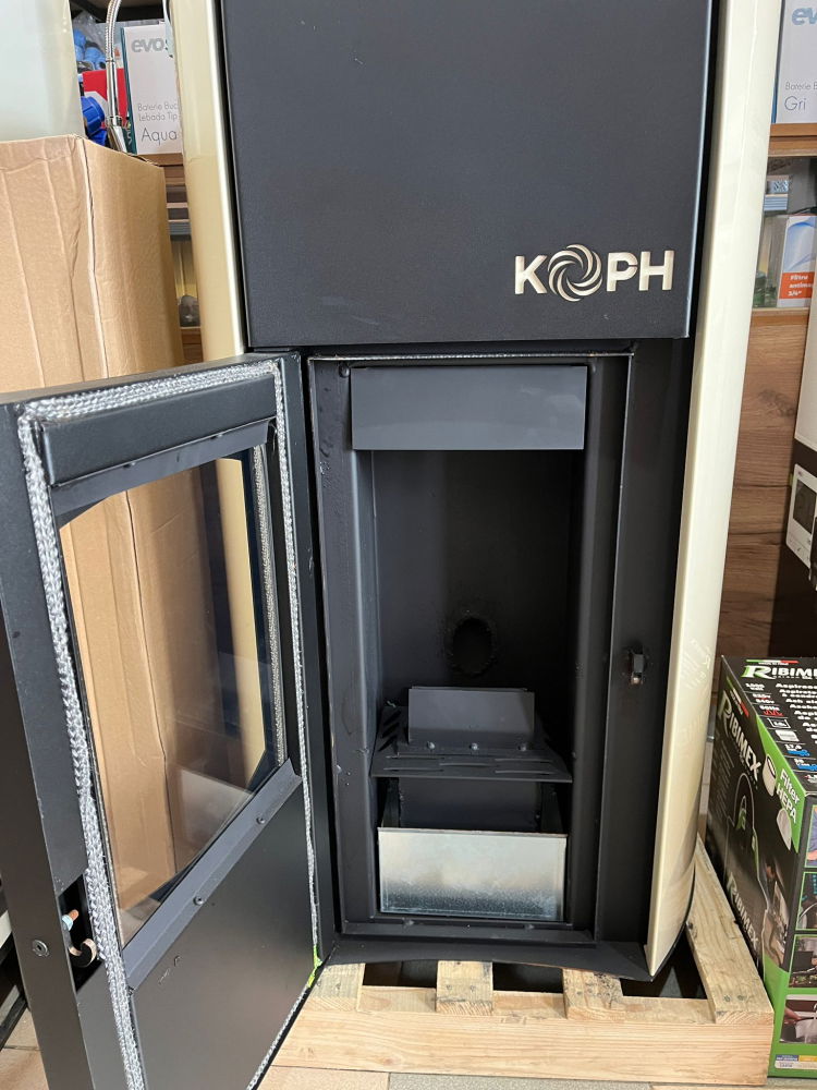 Termosemineu pe Peleți 18 kW KOPH Crem – Pachet Complet [3]