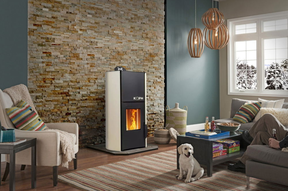 Termosemineu pe Peleți 18 kW KOPH Crem – Pachet Complet [4]