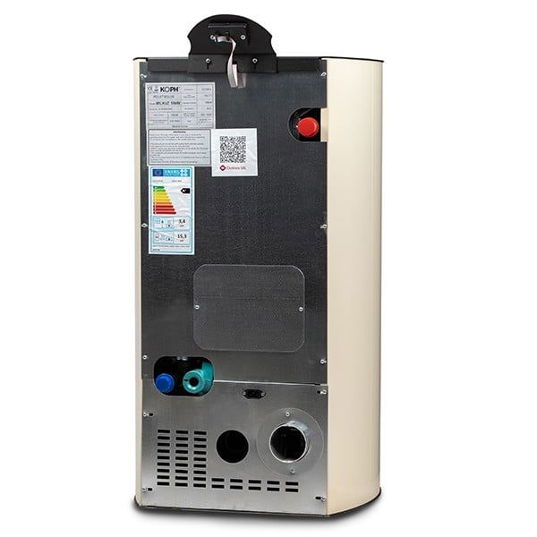 Pachet termosemineu pe peleti KOPH Fiama 25 kW – randament 93%, încălzire 160 mp [5]