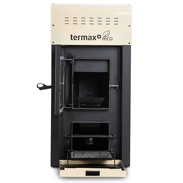 Pachet Termosemineu Peleti 25 kW Termax + Calorifere + Boiler 100L [4]