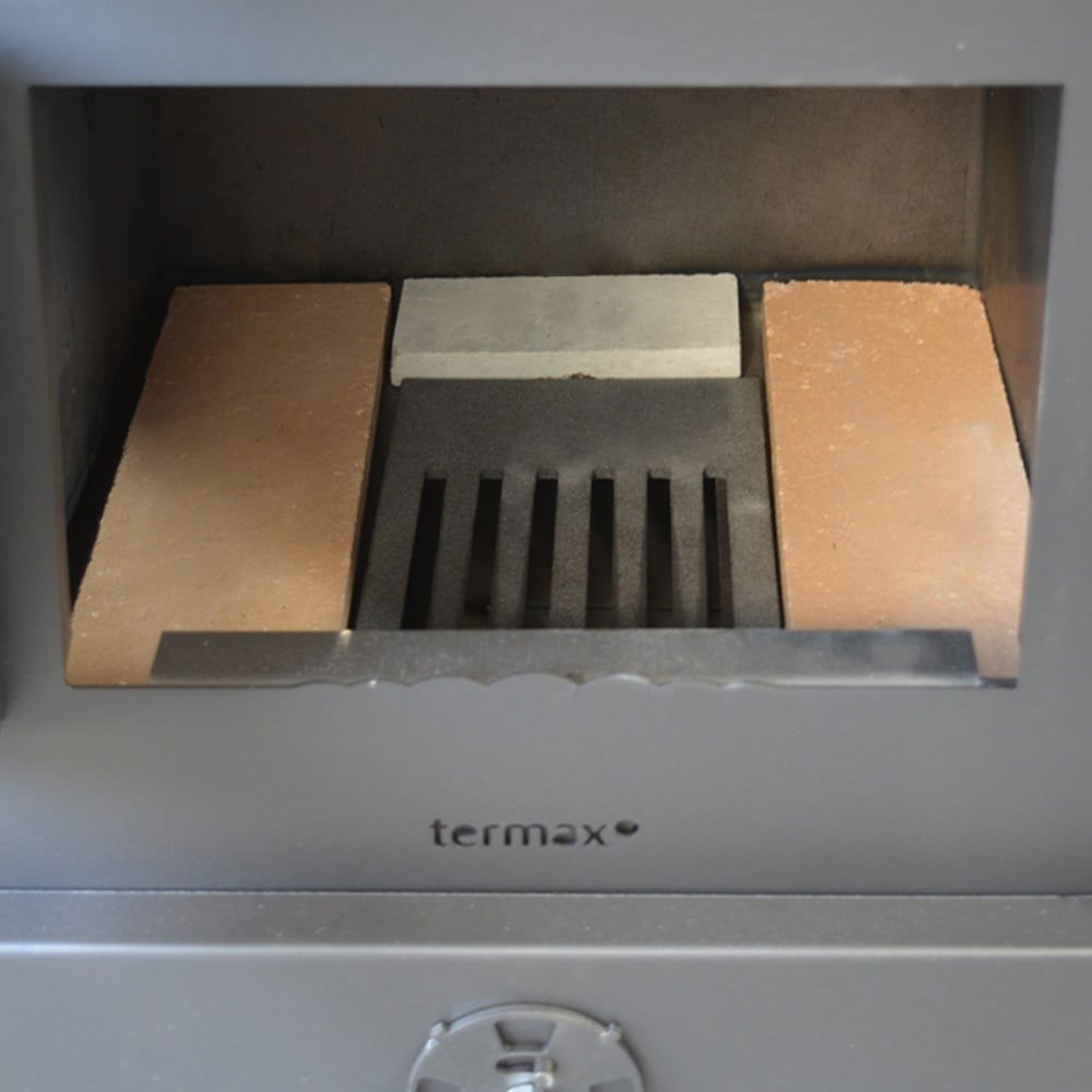 Pachet termosobă pe lemne Termax Zorile, 24.43 kW, cuptor integrat, 85.10% randament, pentru 155 m² – sistem complet de încălzire cu radiatoare [10]