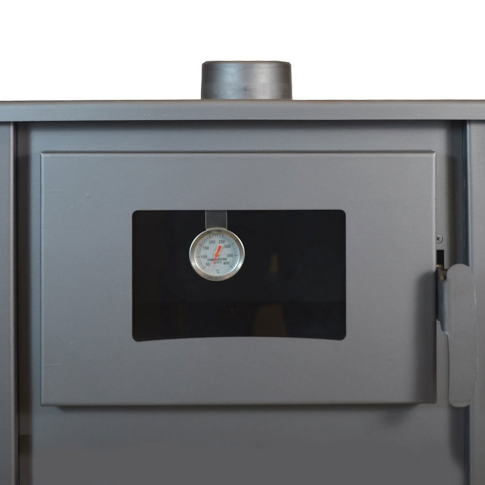 Pachet termosobă pe lemne Termax Zorile, 24.43 kW, cuptor integrat, 85.10% randament, pentru 155 m² – sistem complet de încălzire cu radiatoare [9]