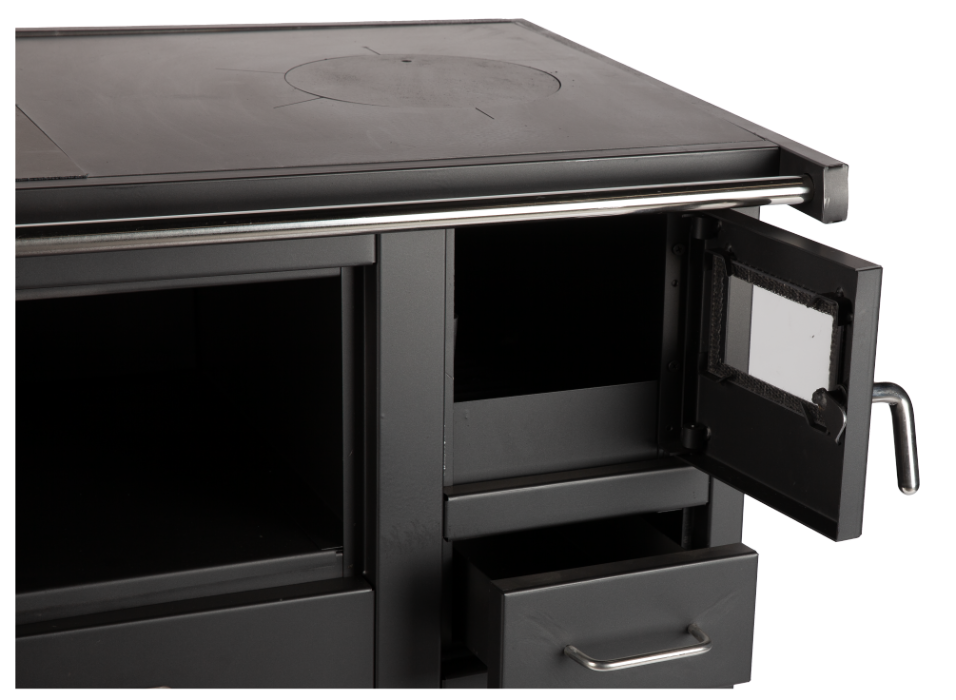 Pachet termosobă pe lemne 12 kW cu cuptor – Herainstal Gospodina [5]