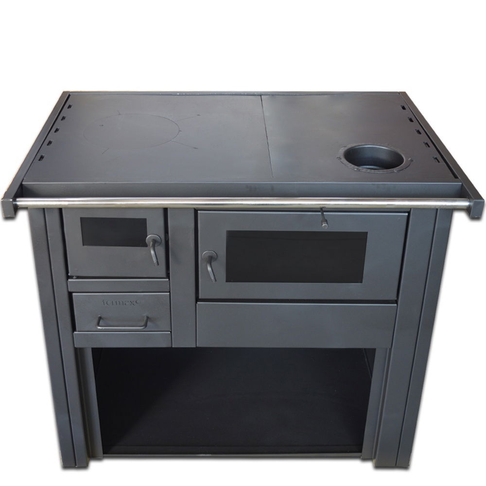 Termosobă pe lemne 12 kW cu cuptor și plită – Pachet 85 mp | Hera Instal Vatra [6]