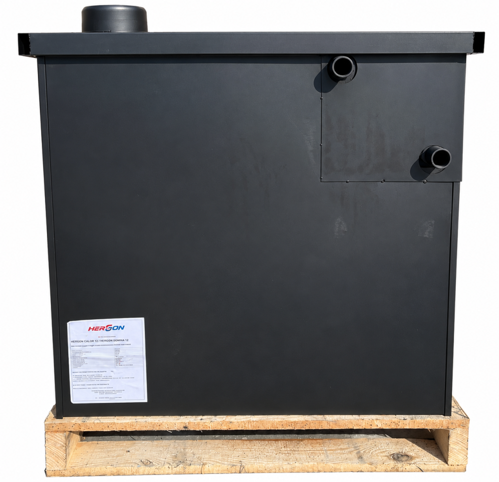 Pachet termosobă pe lemne 12,2 kW cu cuptor – Hergon Calor 12 [4]