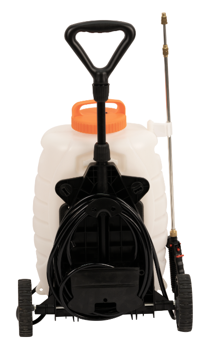 Pompă de stropit cu acumulator și roți – 18L [5]