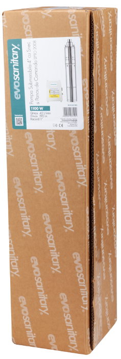 Pompa submersibilă 1100W cu bobinaj cupru, H190m [2]