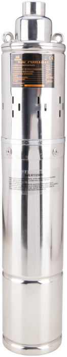 Pompa submersibilă cu snec EPTO 4" – 750W, 50L/min, INOX [1]