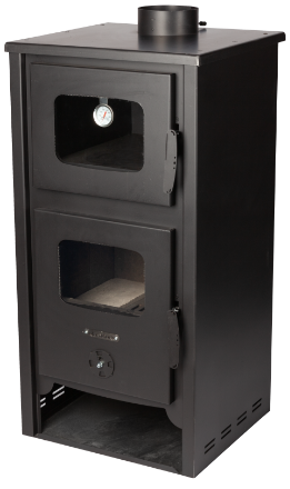 Șemineu pe Lemne cu Cuptor și Termometru 12.2 kW EcoDesign [2]