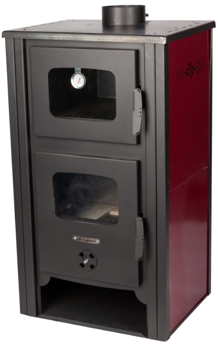 Șemineu pe Lemne cu Cuptor și Termometru 12.2 kW EcoDesign [2]