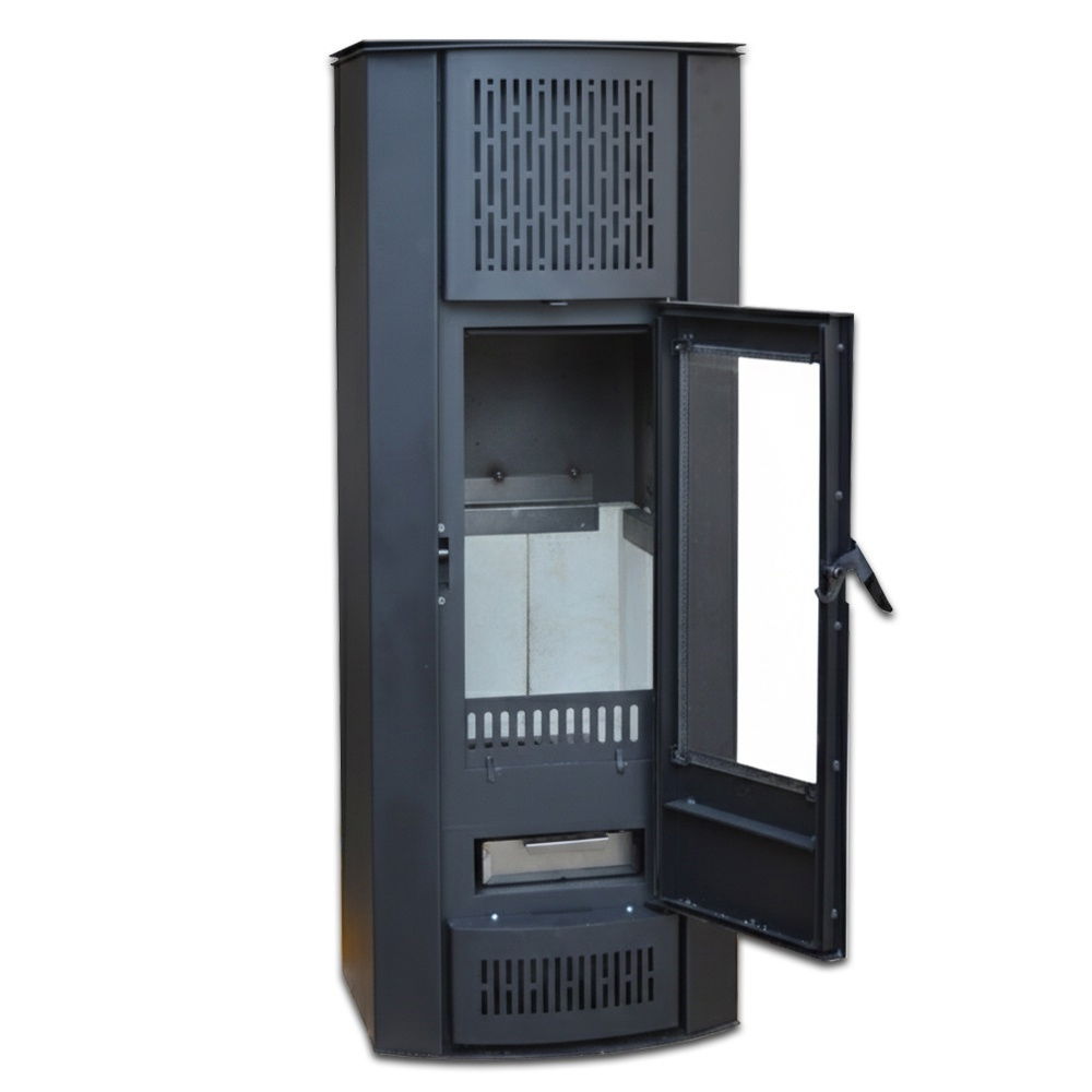 Soba pe lemn Termax Belissima, 9.47 kW, randament 84.32%, 60 m², Antracit [2]