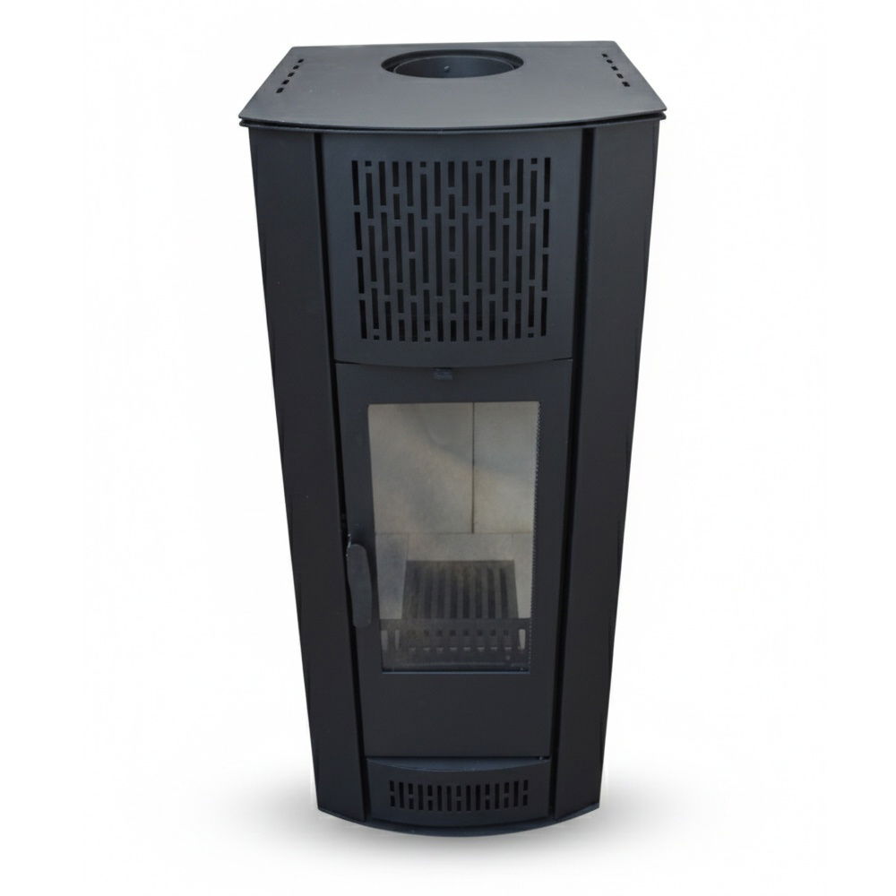 Soba pe lemn Termax Belissima, 9.47 kW, randament 84.32%, 60 m², Antracit [3]