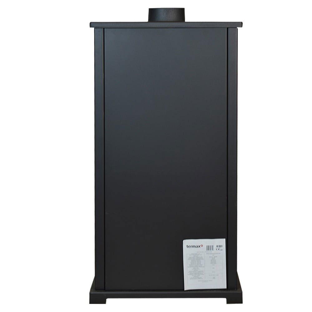 Sobă pe lemne Termax Bunica 8.45 kW – din fontă, albă [6]