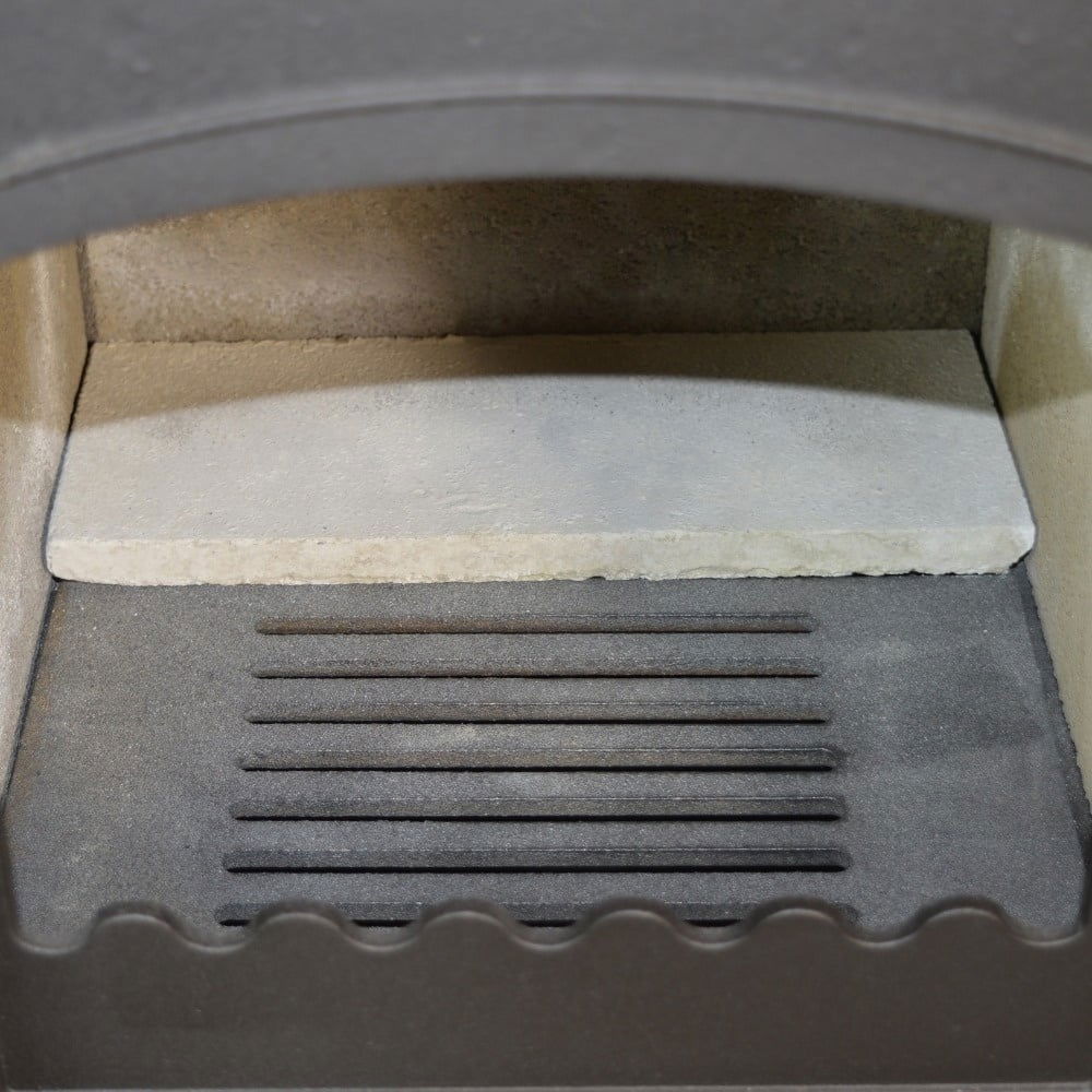 Sobă pe lemne Termax Bunica 8.45 kW – fontă masivă, maro [7]